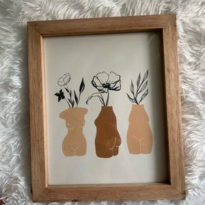 Framed Feminine Art